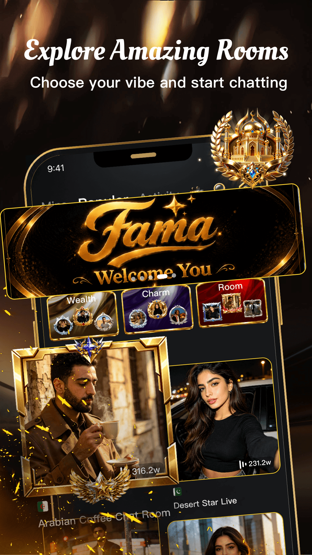Fama 首页市场图